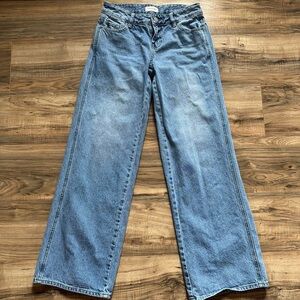 PacSun Light Blue low rise baggy jeans